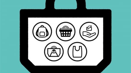Loft develops eco-bag special feature --Various items such as original "drawstring tote", cash register size, convenience store size, etc.