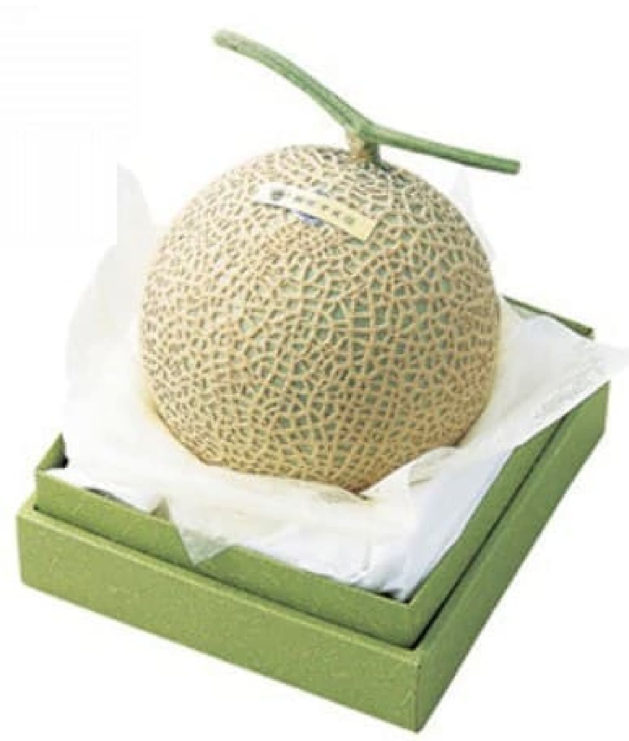 Ginza Sembikiya's melon price is 14,040 yen per piece (Image source: Ginza Sembikiya)
