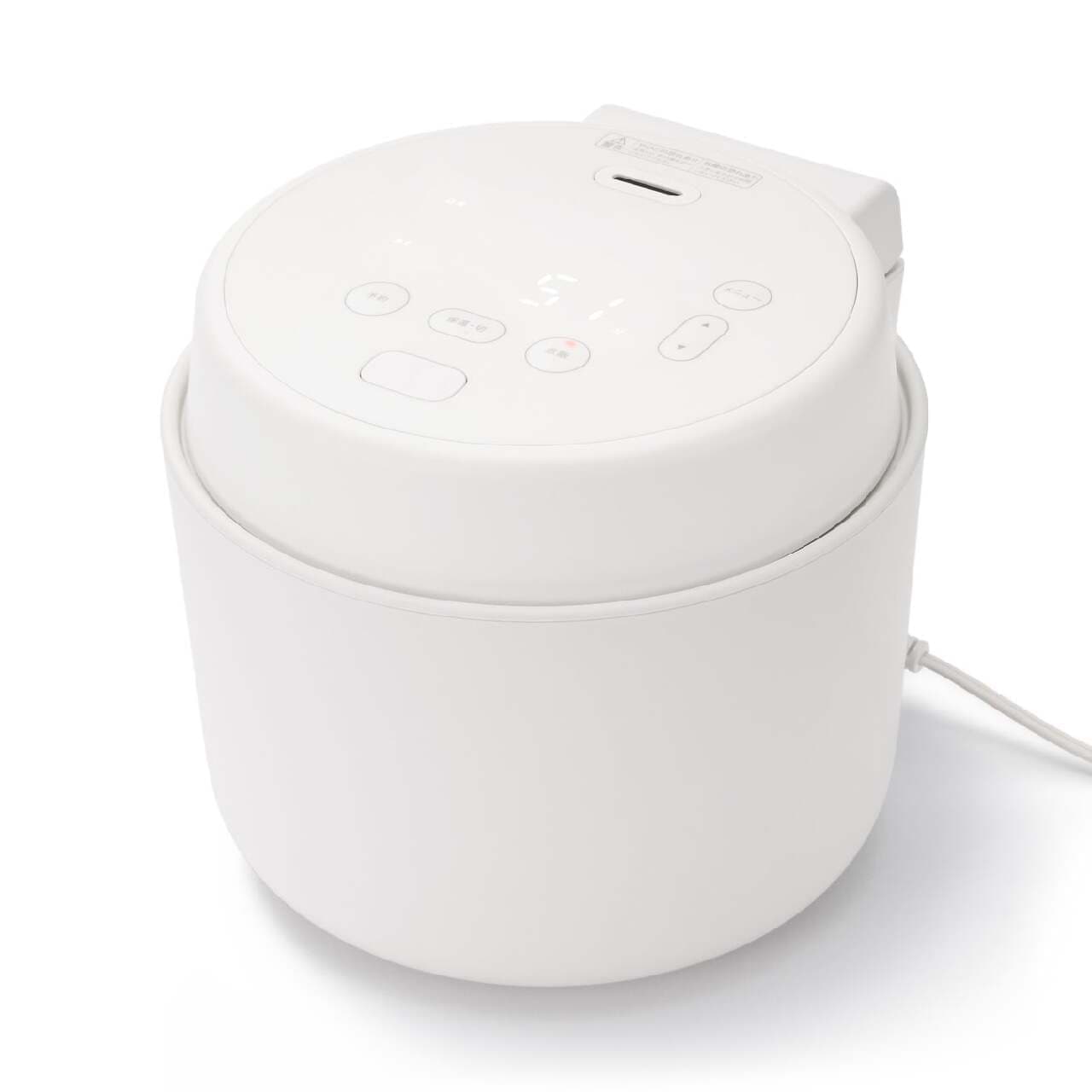 ``5.5 cup rice cooker with cooking function'' is now available from MUJI! Multi-directional heating makes rice delicious, and it also comes with 10 different cooking functions, and will be on sale from February 29th Image 1