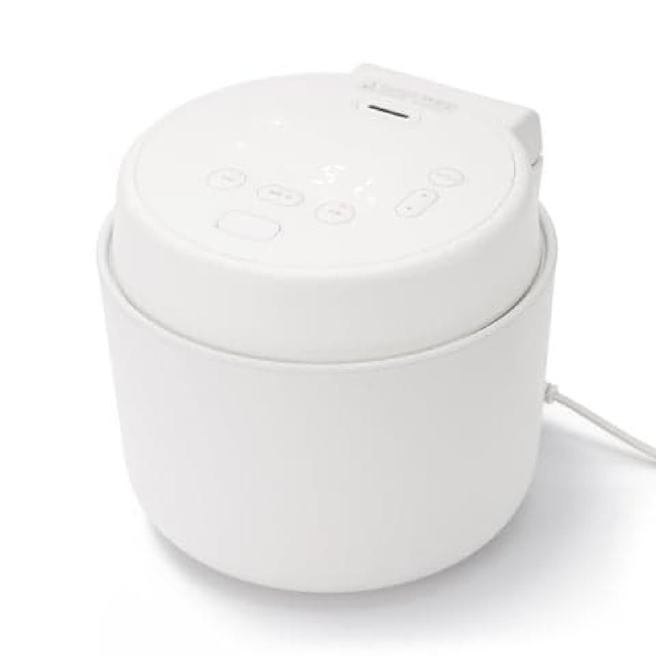 ``5.5 cup rice cooker with cooking function'' is now available from MUJI! Multi-directional heating makes rice delicious, and it also comes with 10 different cooking functions, and will be on sale from February 29th Image 3