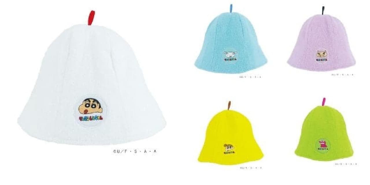 Sauna goods designed with characters from the popular anime “Crayon Shin-chan” are now on sale at Village Vanguard Online! Image 2