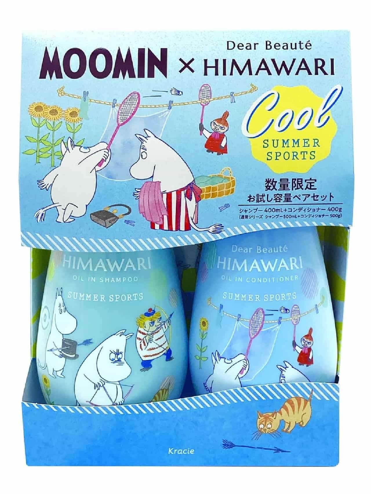 Kracie to Launch Diabeauté HIMAWARI's "Moomin Summer Sports" Limited Edition Shampoo and Conditioner on May 17, 2024 Image 3