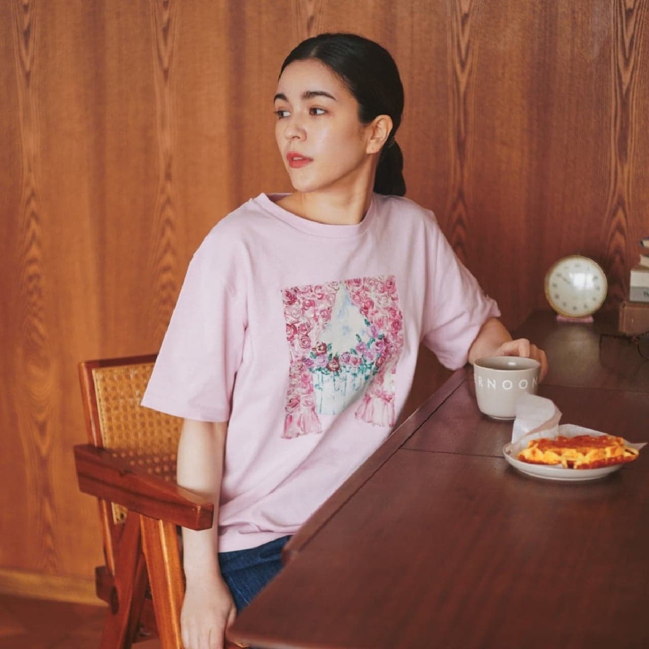 Afternoon Tea Living launches new collection of T-shirts and pouches in collaboration with illustrator maya Shibasaki and photographer Naoya Okazaki on April 24 Image 2