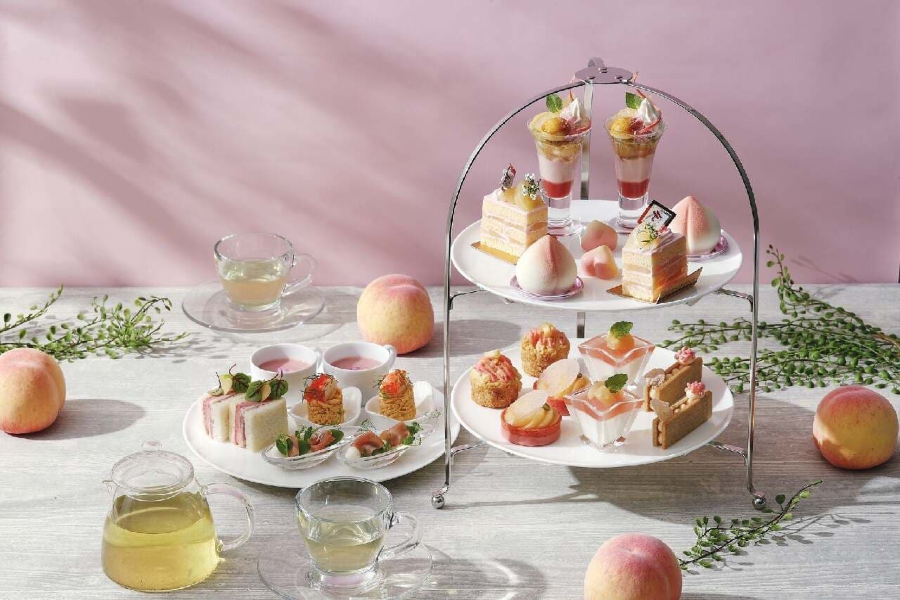 Tokyo Marriott Hotel to Offer Summer-Only "Peachy PEACH Afternoon Tea" Using Rare Peaches from July 1 to August 31, 2024 Image 1