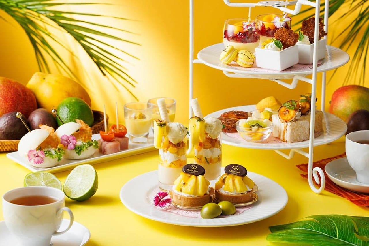 Tokyo Dome Hotel will start offering summer-only "Summer Fruit Afternoon Tea" from June 1 to September 2, while enjoying a spectacular view 150 meters above the ground. image 3