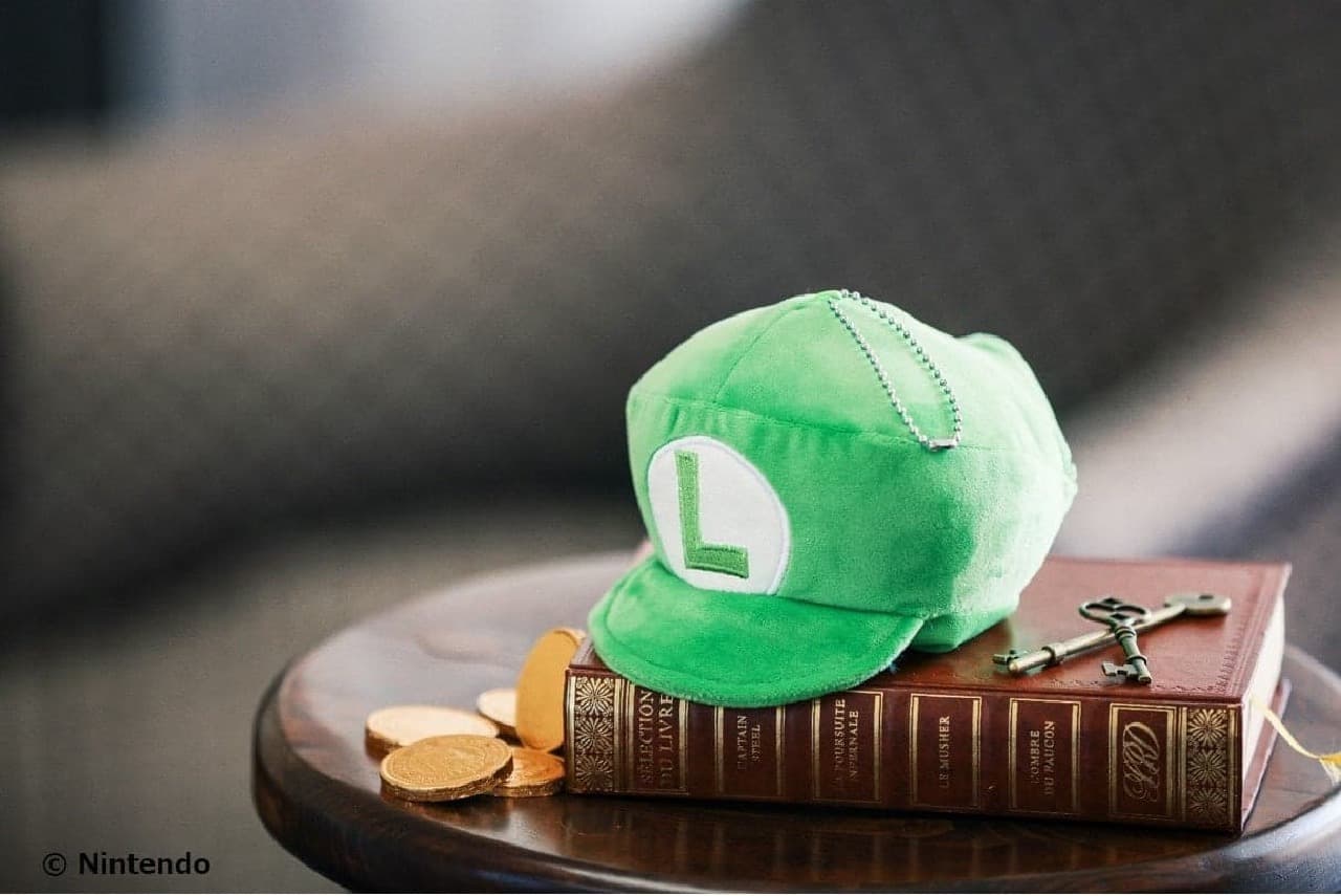 Takarajimasya will release Luigi's Hat Plush Pouch and Teresa's Room Light on June 25, 2024! At FamilyMart and online stores nationwide Image 2