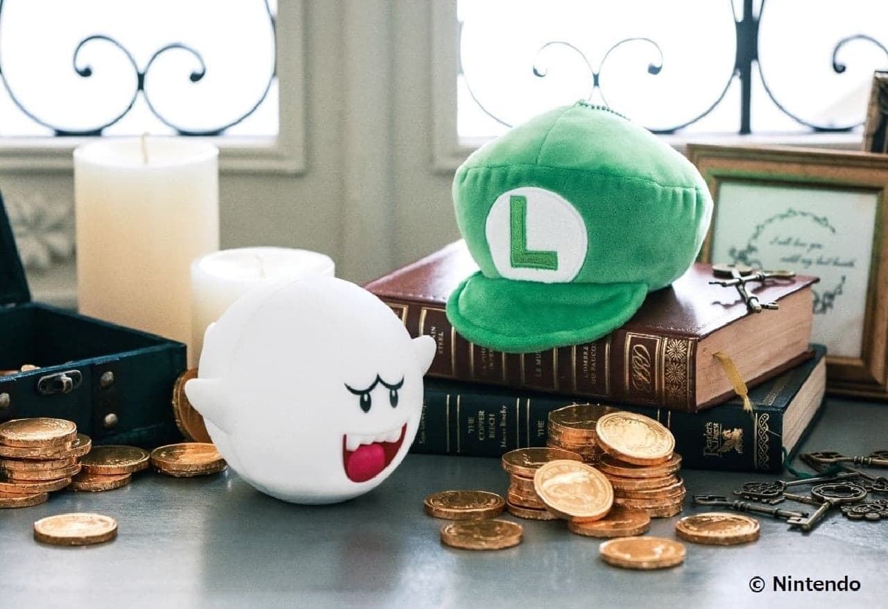 Takarajimasya releases Luigi's Hat Plush Pouch and Teresa's Room Light on June 25, 2024! At FamilyMart and online stores nationwide Image 1